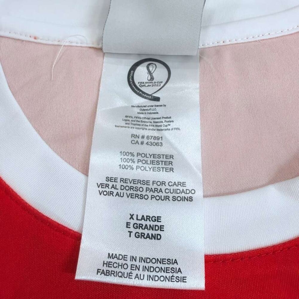 NWT Bundle 2 Canada FIFA World Cup Qatar 2022 Jersey Red Maple Leaf Sz XL - Picture 8 of 16